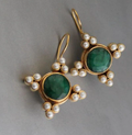 Pendientes de perlas vintage Gaby