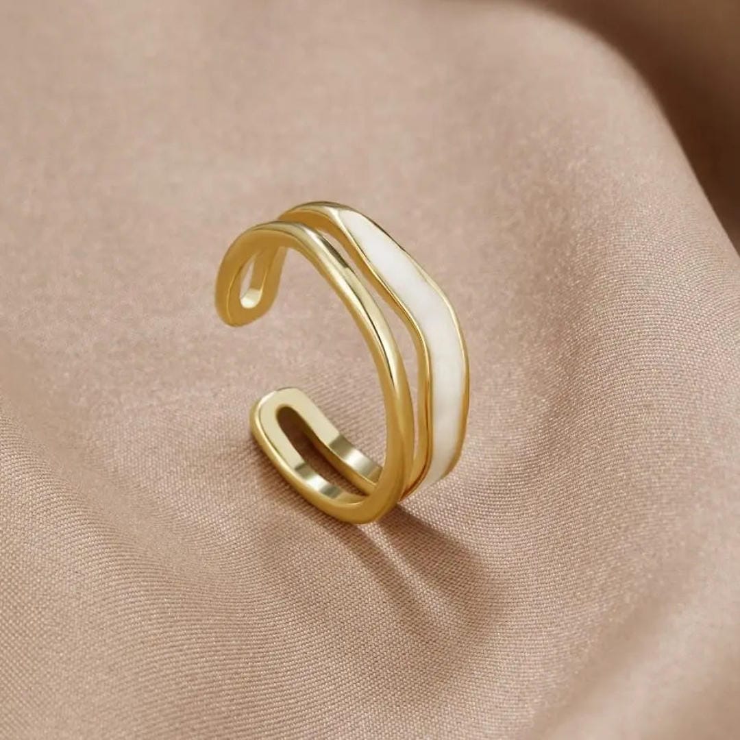 Anillo ajustable de doble capa