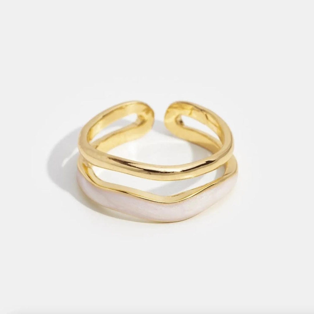 Anillo ajustable de doble capa