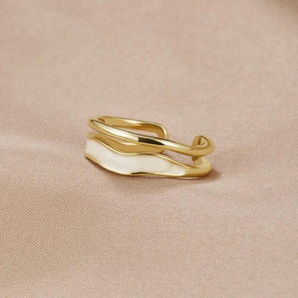 Anillo ajustable de doble capa