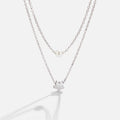 Collar de Perlas y Estrella de Plata de Capas