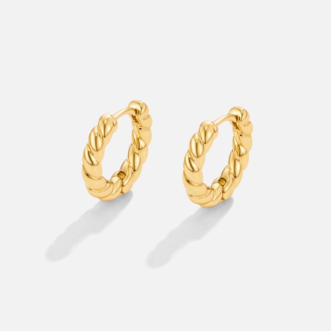 Pendientes de Oro en Espiral