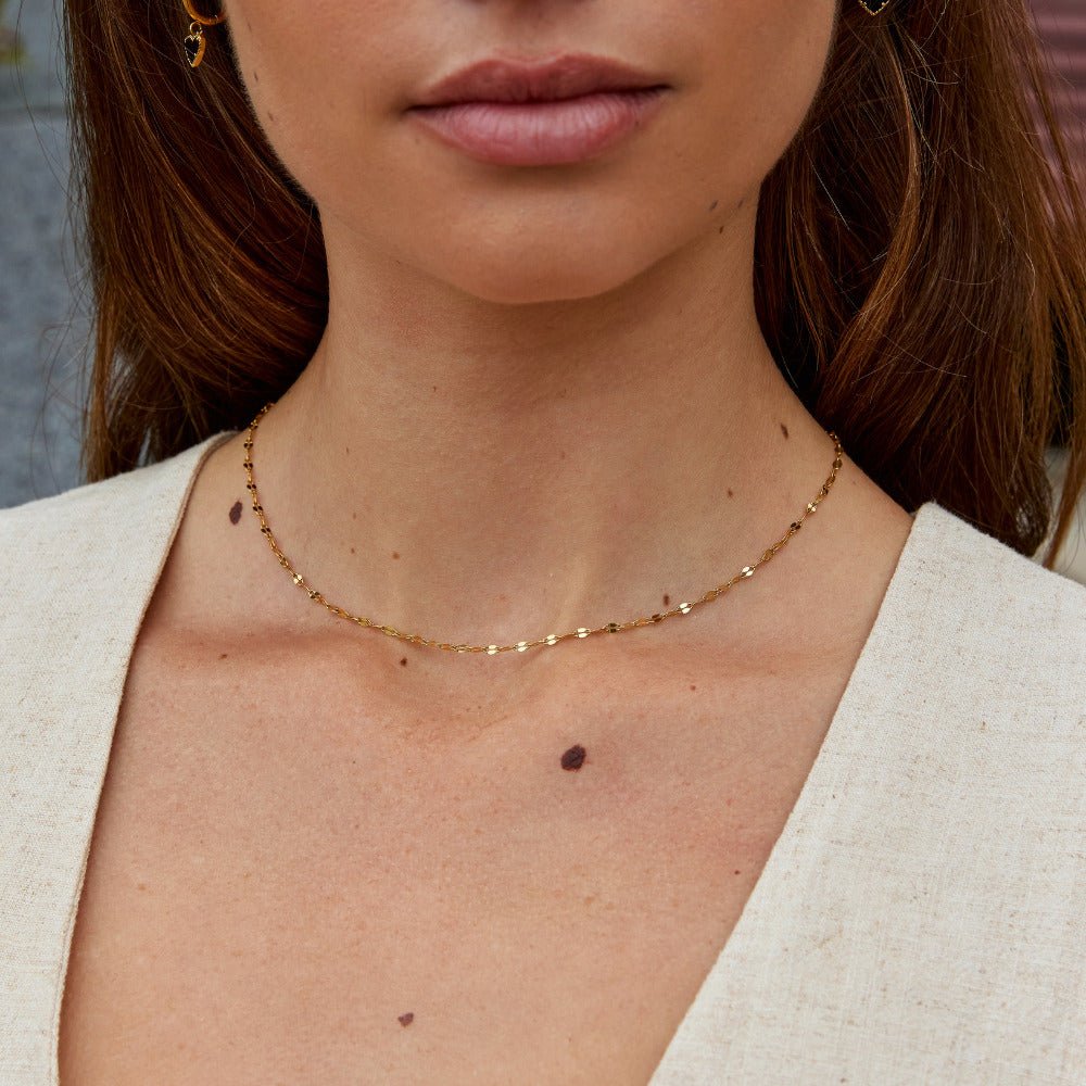 Collar de cadena Leila Gold