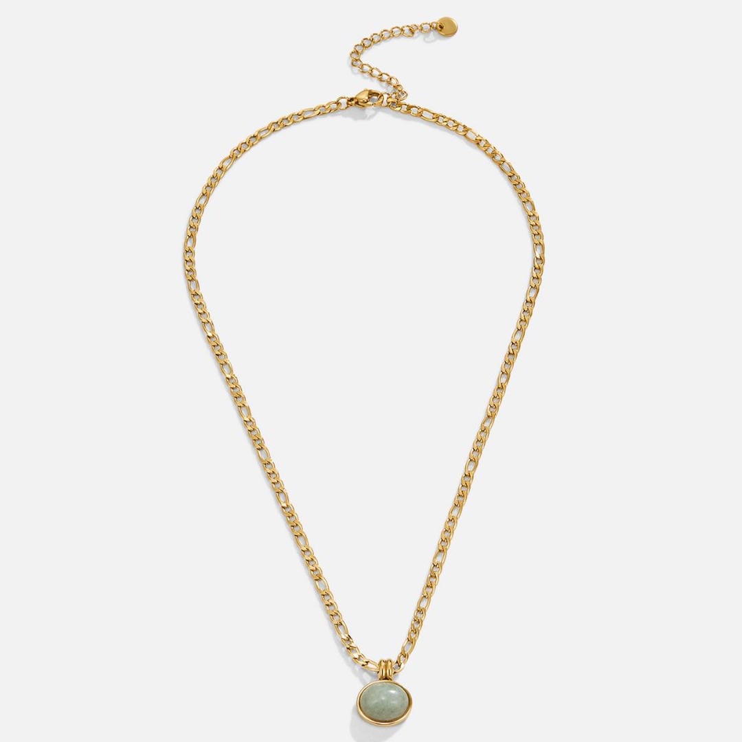 Collar con colgante Clara Jade