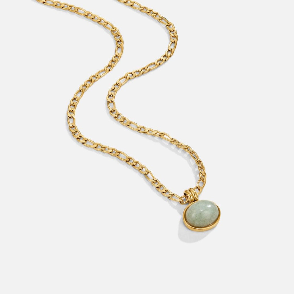 Collar con colgante Clara Jade