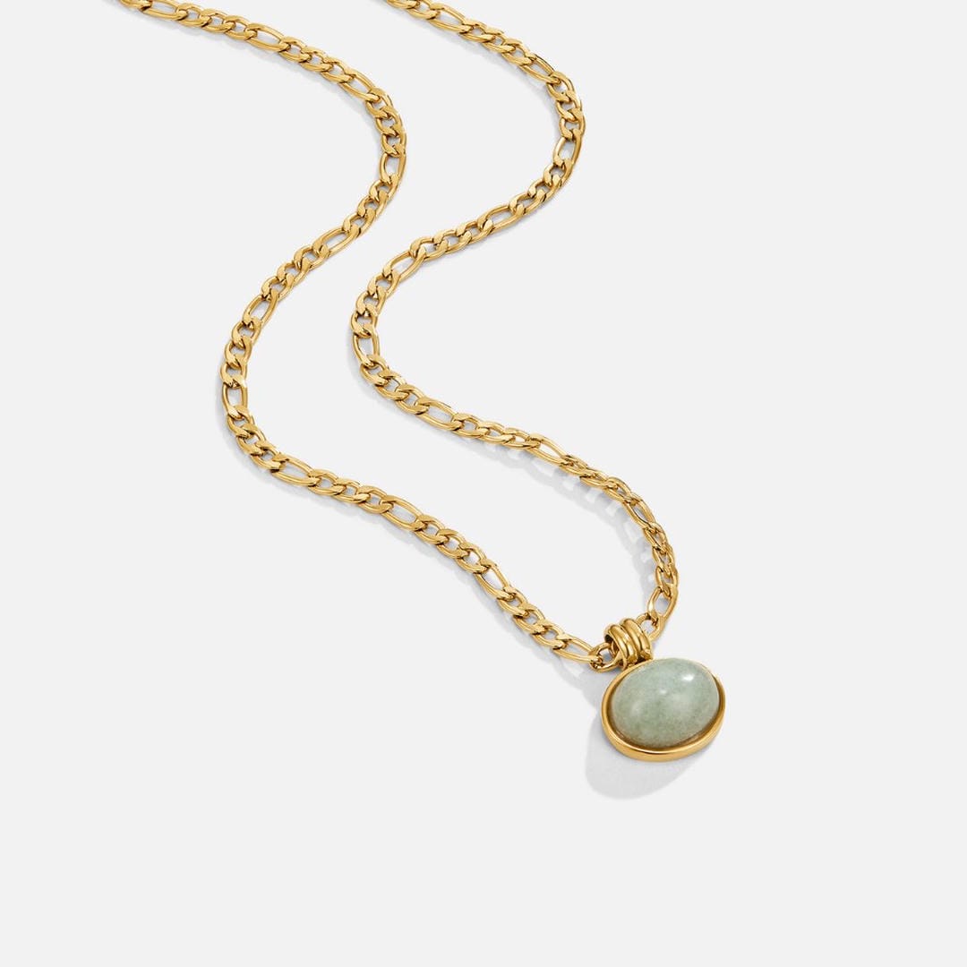 Collar con colgante Clara Jade