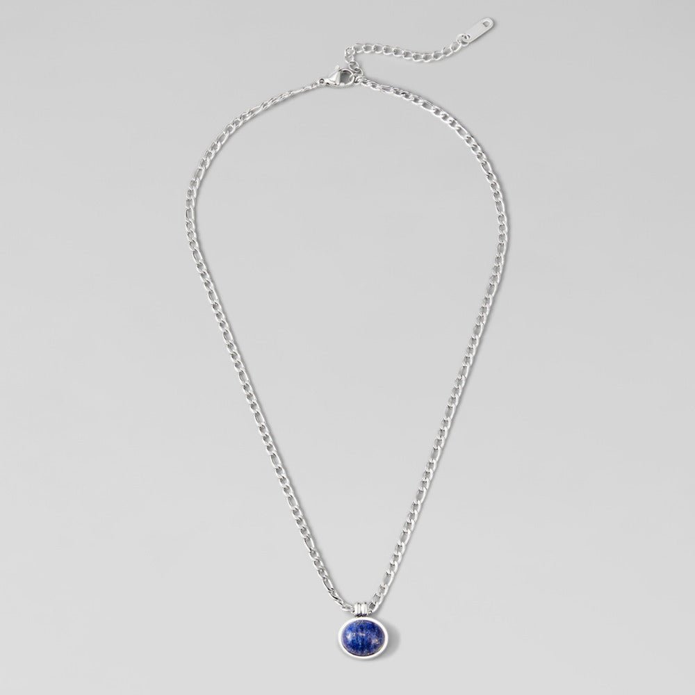 Collar de plata Liza Lapislázuli