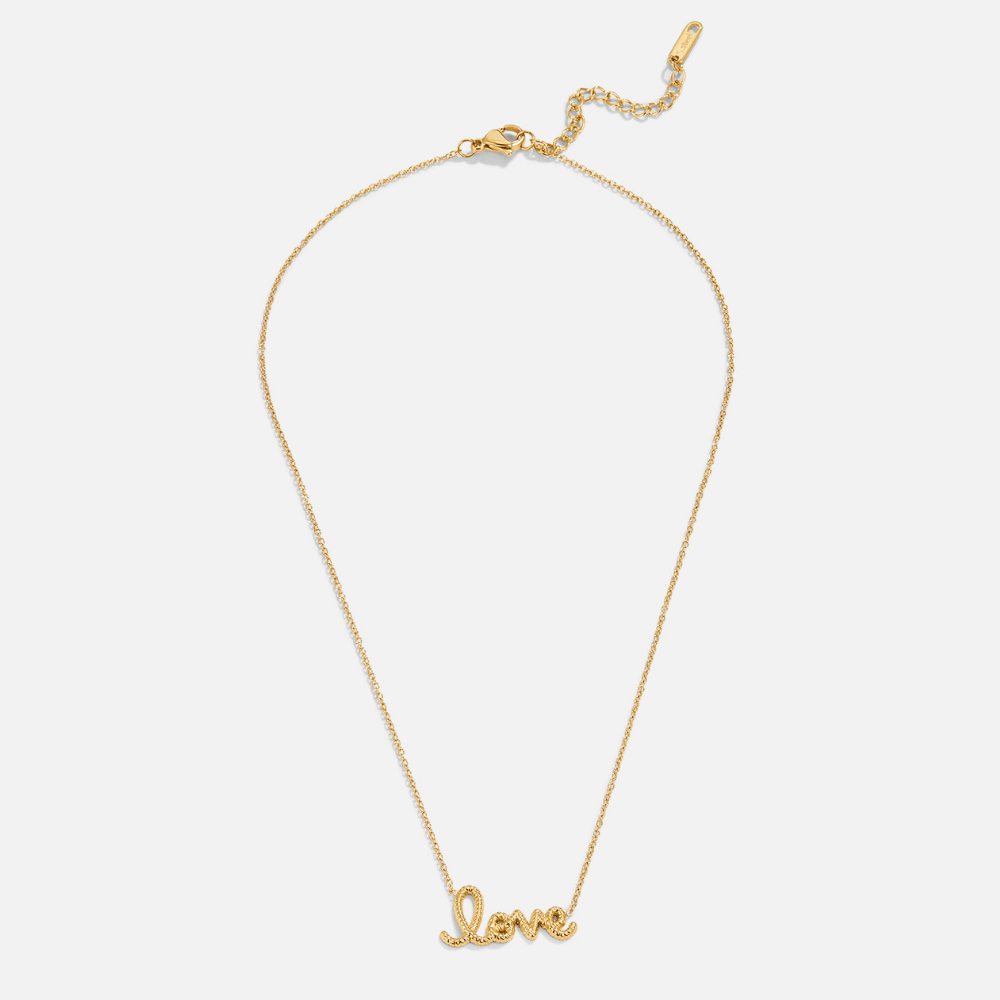 Collar con dije "Love"