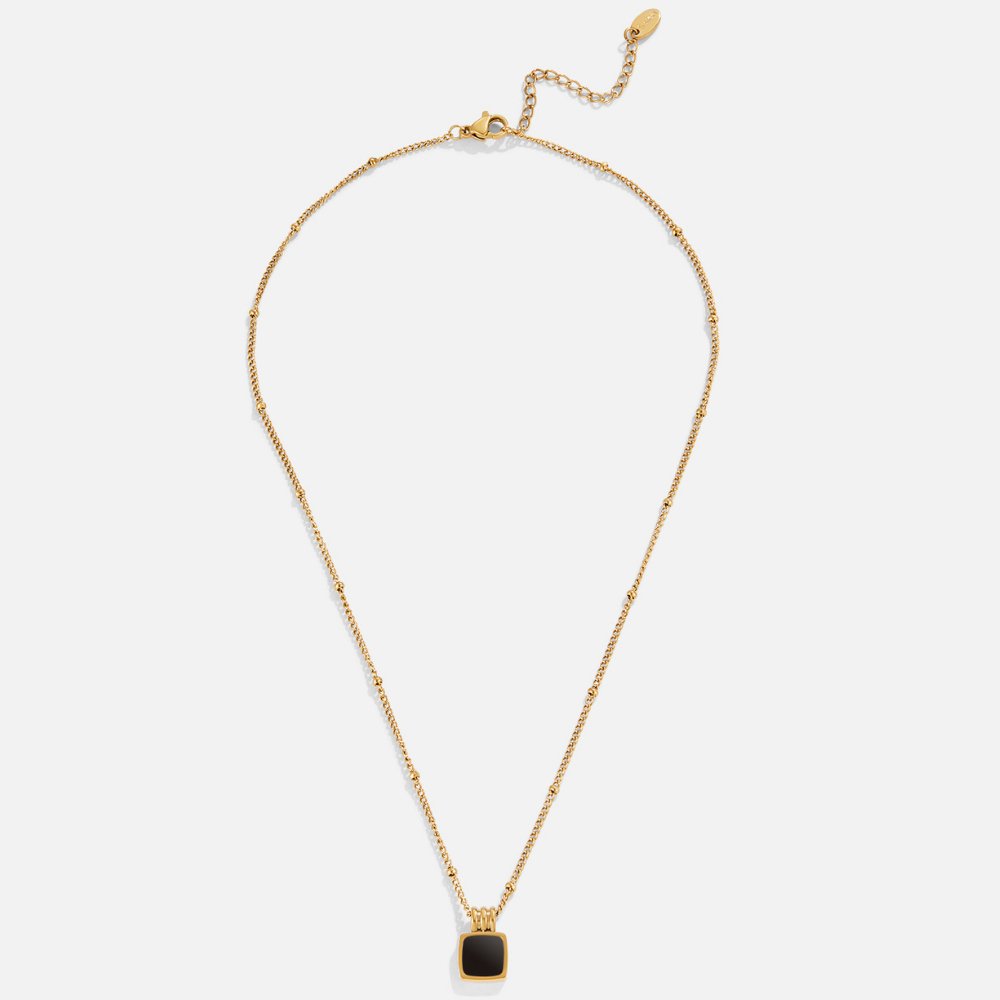 Collar Colgante Negro Lucía