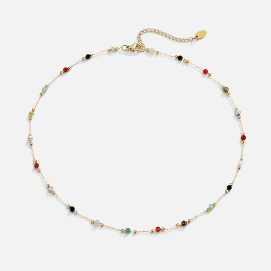Collar Aria con Gemas Coloridas