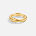 Anillo Ondulado Grueso Madison