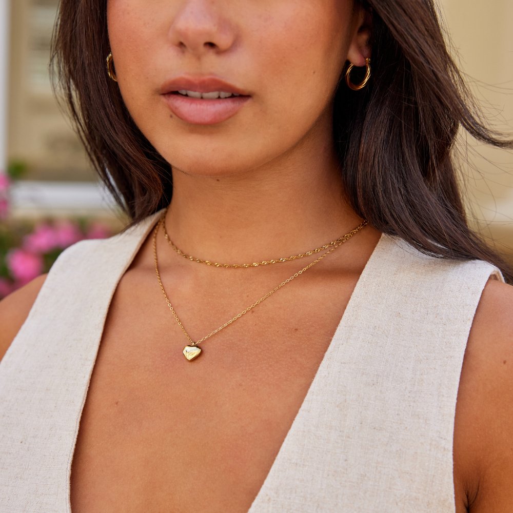 Collar de oro Marina Love