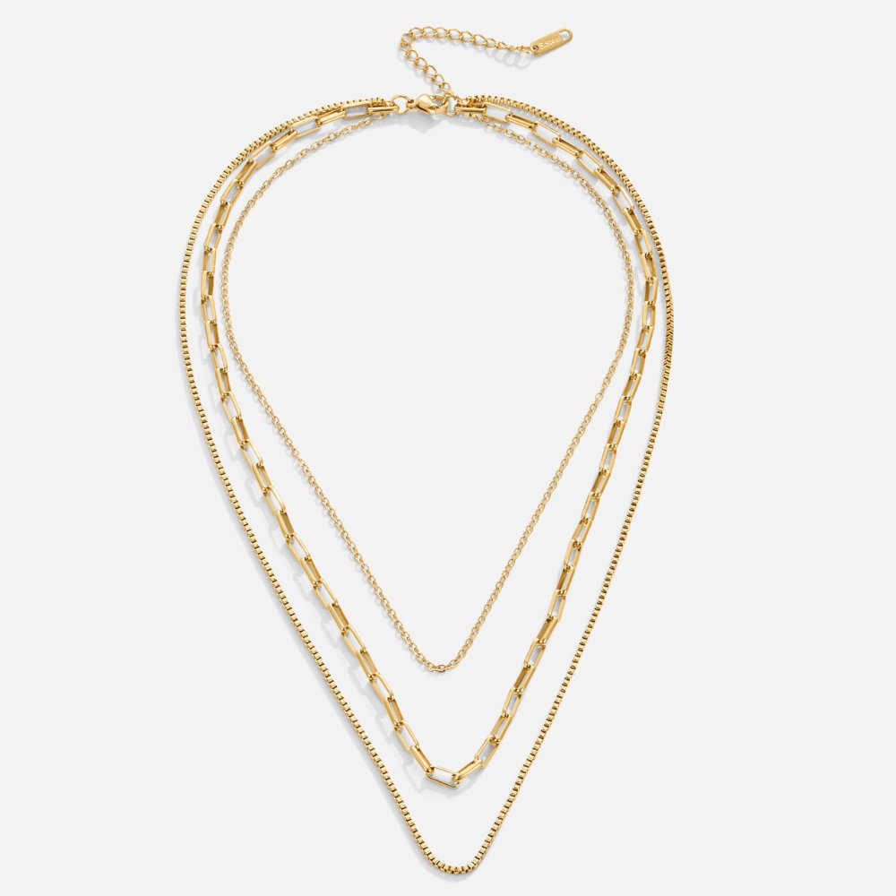 Collar de cadena superpuesta Miela
