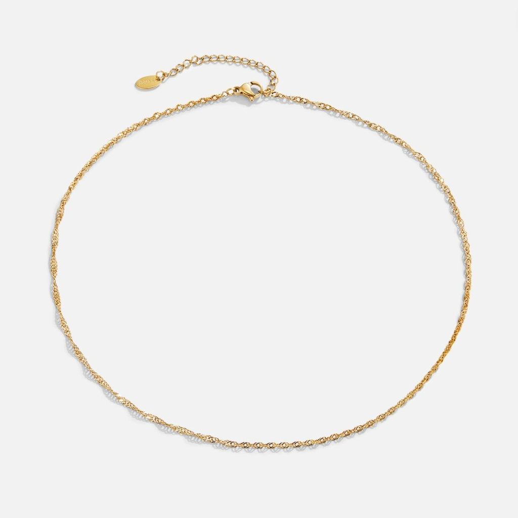 Collar cadena de oro Mila Twist