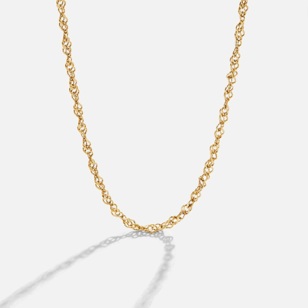 Collar cadena de oro Mila Twist