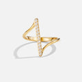Anillo de oro trenzado Mila