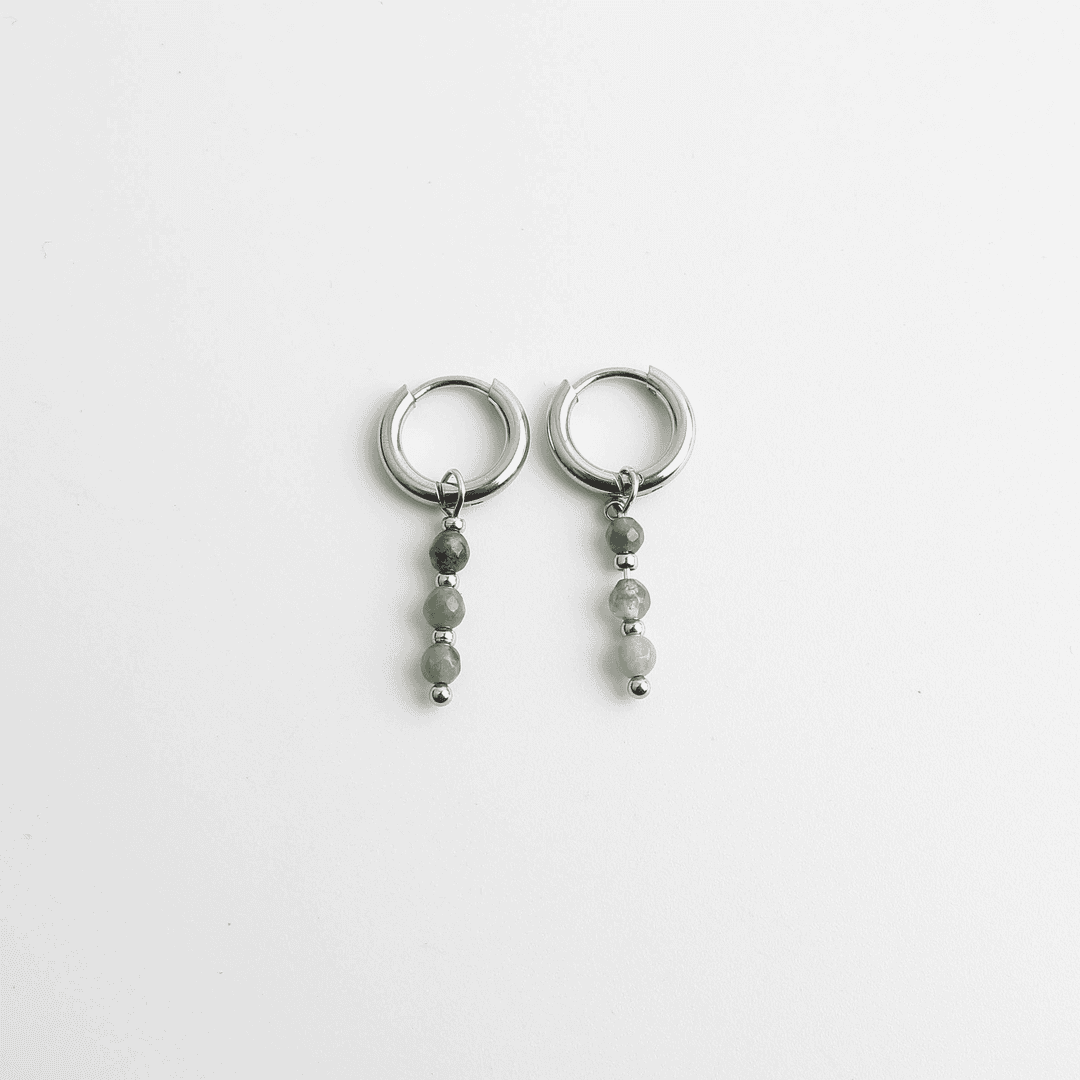 Pendientes Mon Cheri Piedra Natural