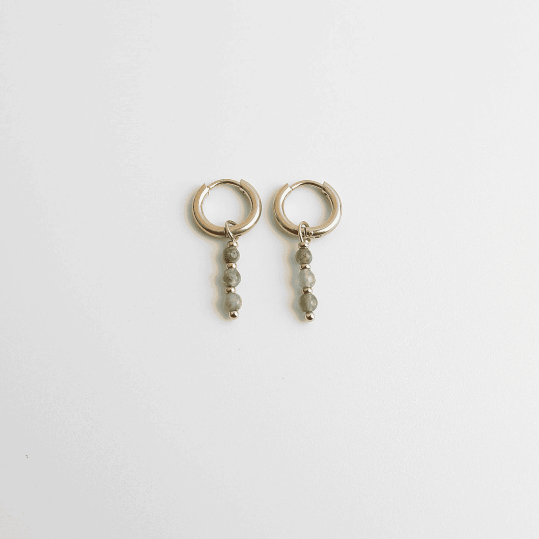 Pendientes Mon Cheri Piedra Natural