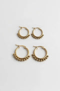 Pendientes de aro clásicos Laurie Lovely