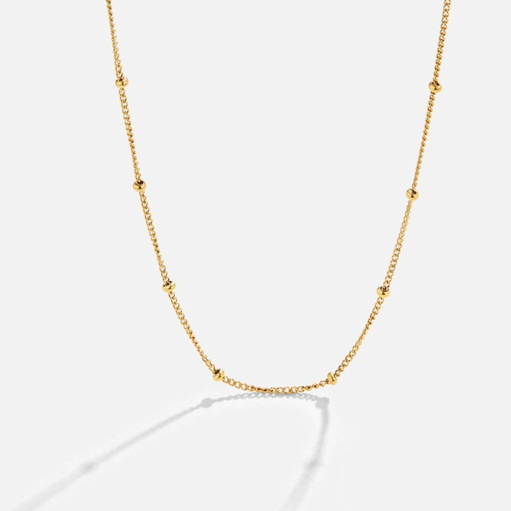 Conjunto de Collar de Conchas y Cuentas Amante del Océano
