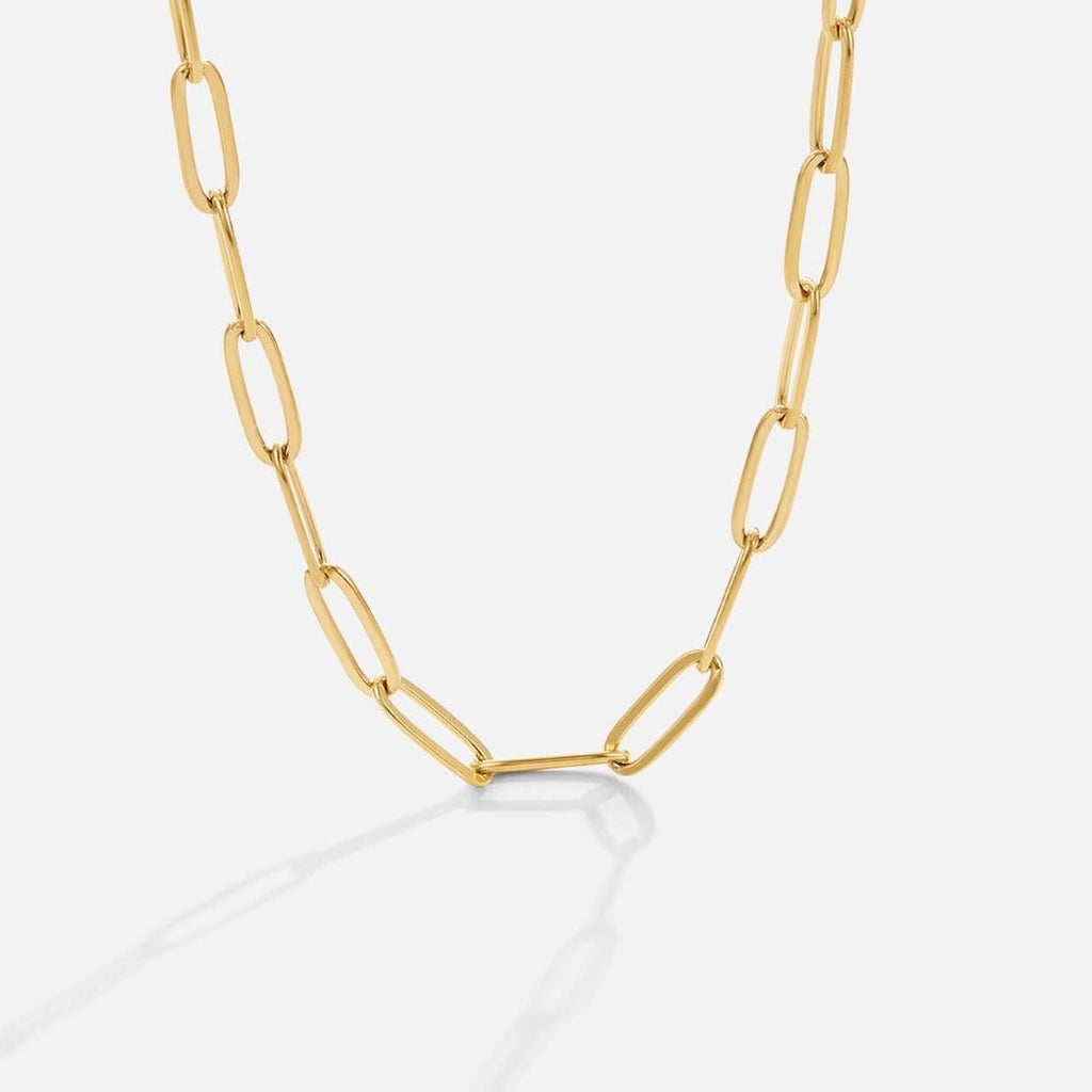 Cadena de eslabones de oro