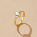 Anillo Eternidad Perlas y Cristales