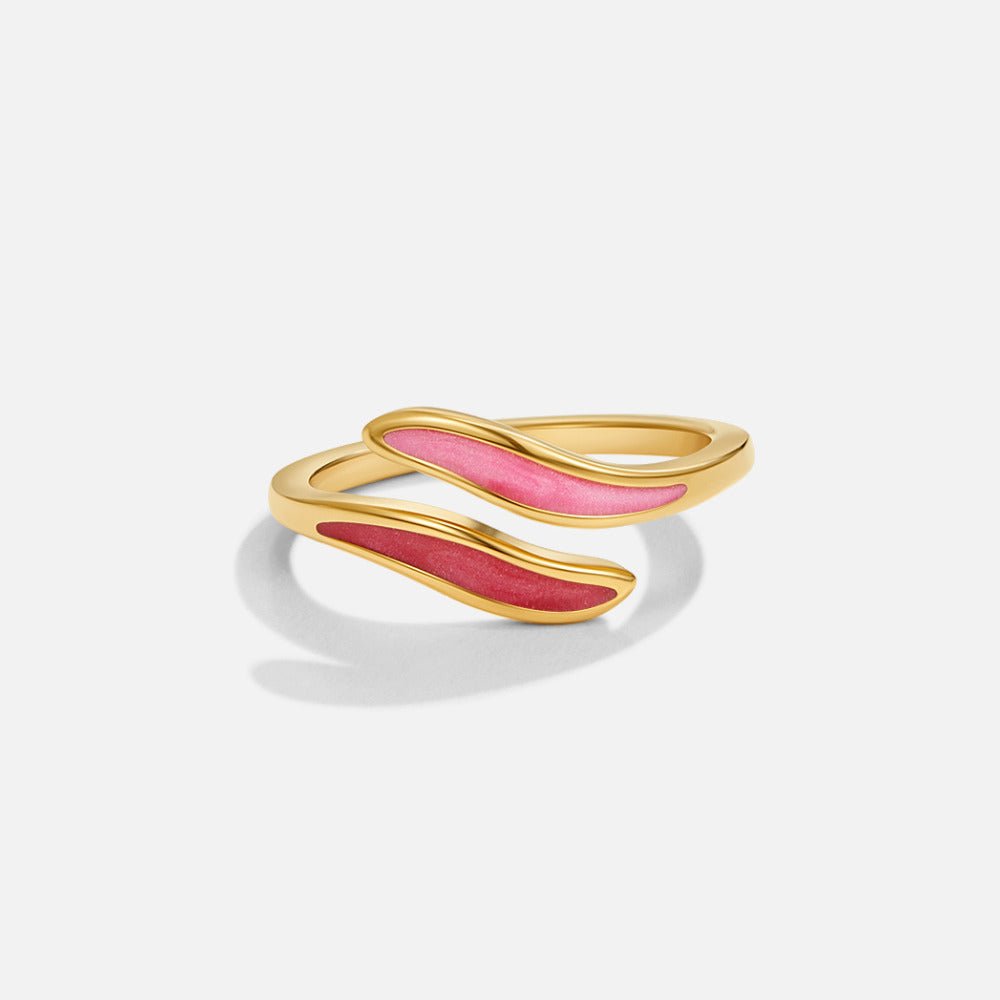Anillo Envolvente Rubor Rosa