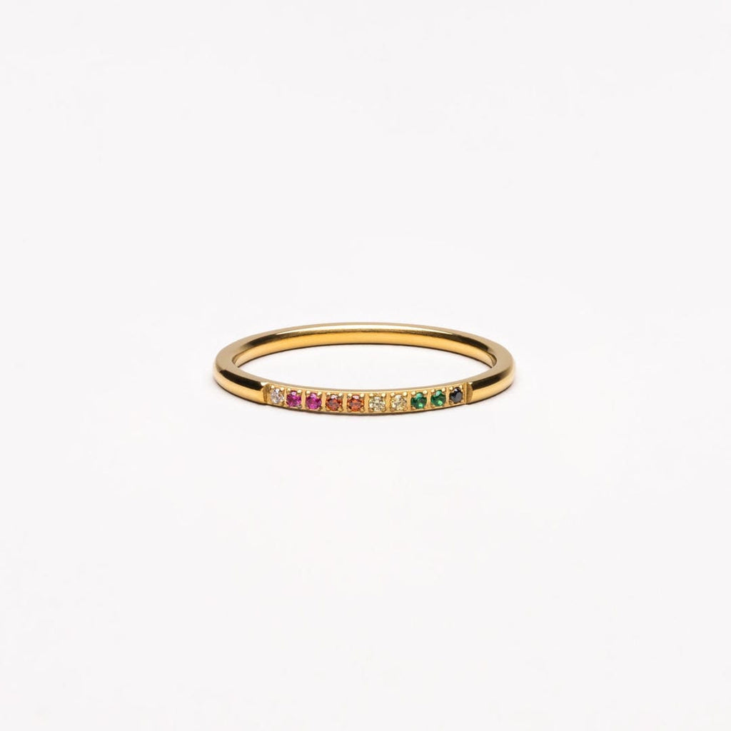 Anillo llamativo Golden Hour