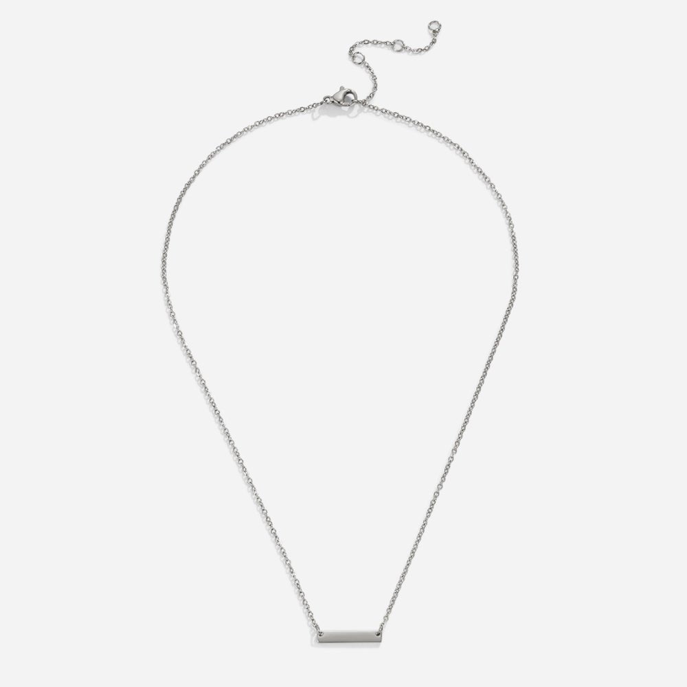 Collar Rina con barra de plata