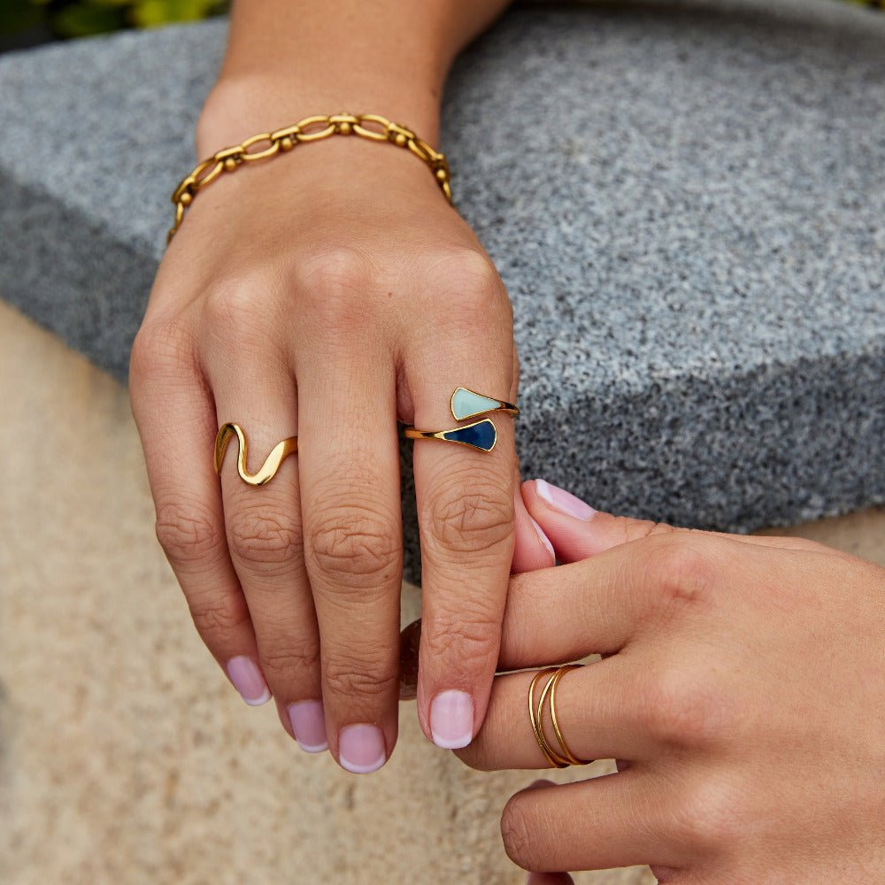 Anillo Safira Sueño Azul