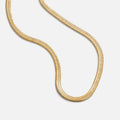 Collar de oro Sarya tipo cadena de serpiente