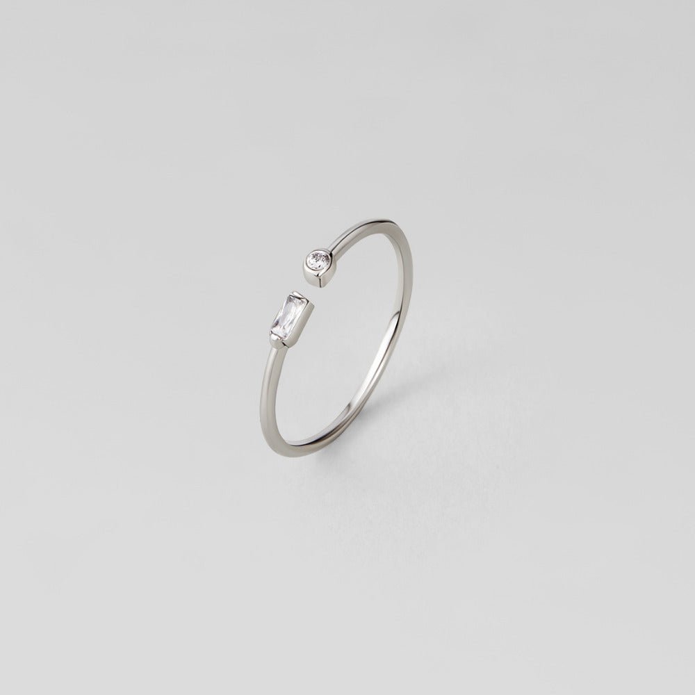 Anillo Serena de Cristal de Plata