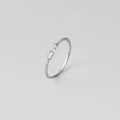 Anillo Serena de Cristal de Plata