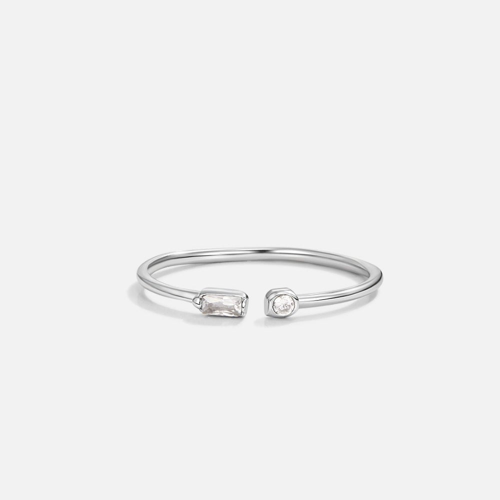 Anillo Serena de Cristal de Plata