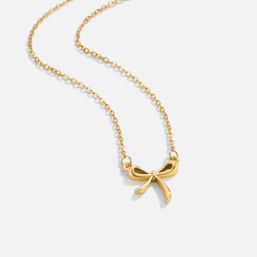 Collar con colgante Lazo Serenidad