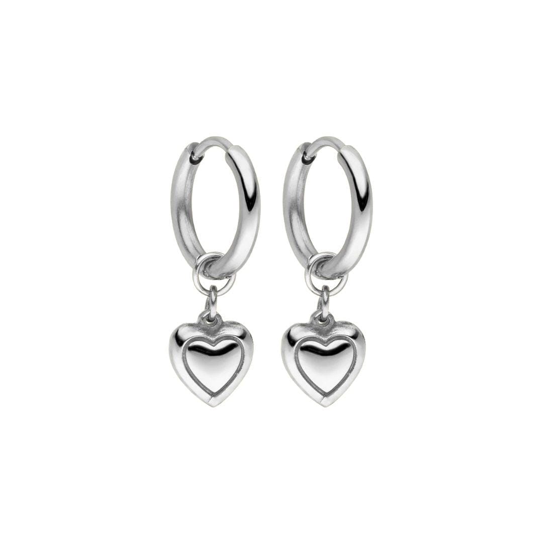 Pendientes Corazón Resplandeciente y Elegante