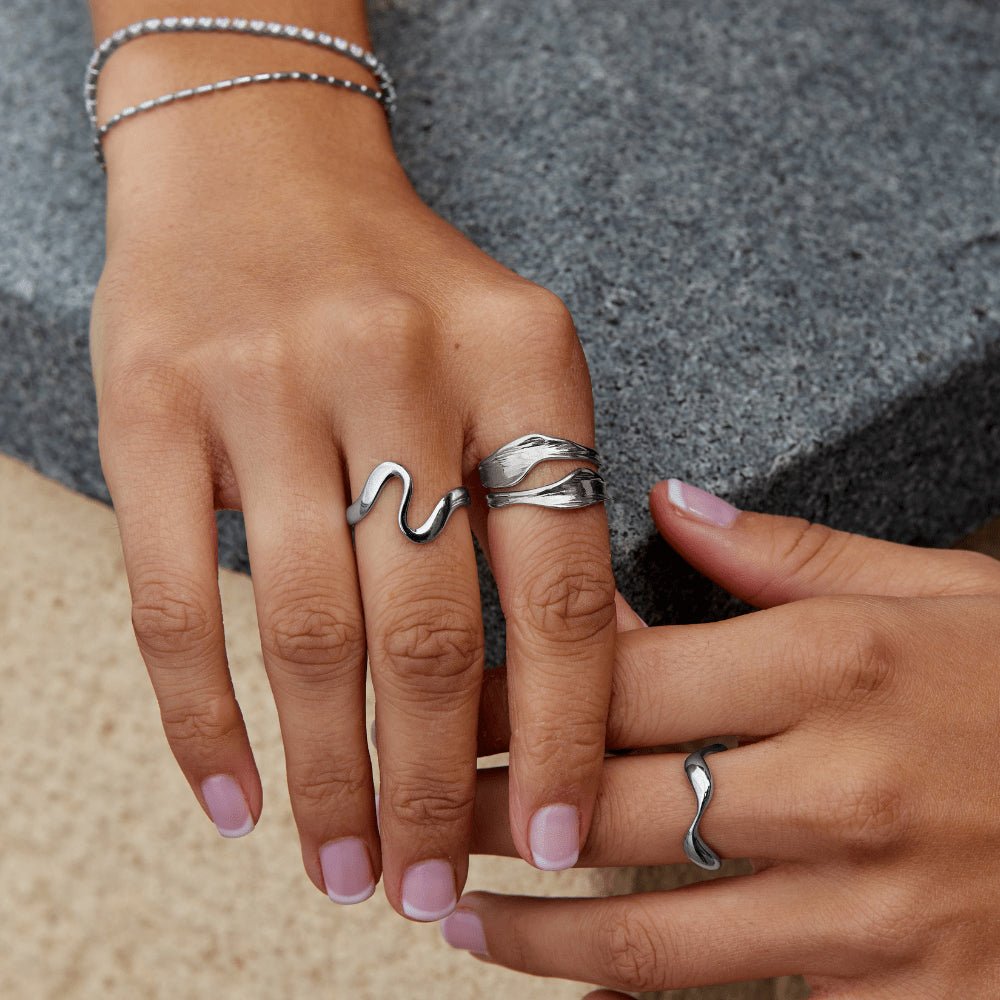 Anillo de plata Penélope