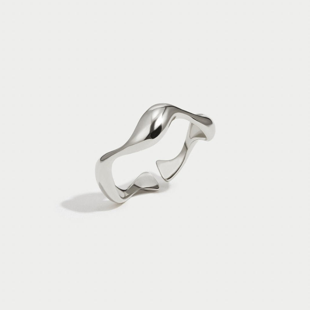 Anillo Ola de Plata