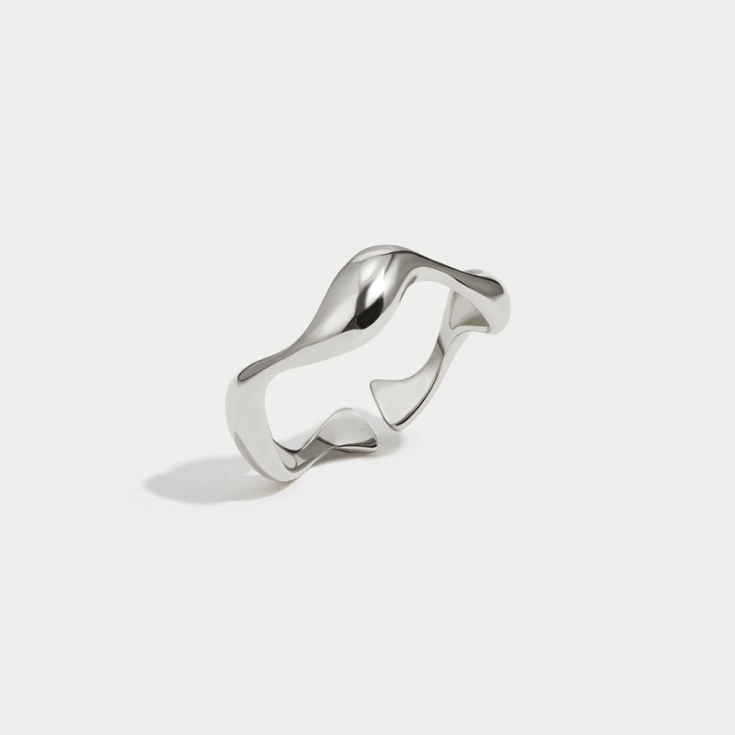 Anillo Ola de Plata