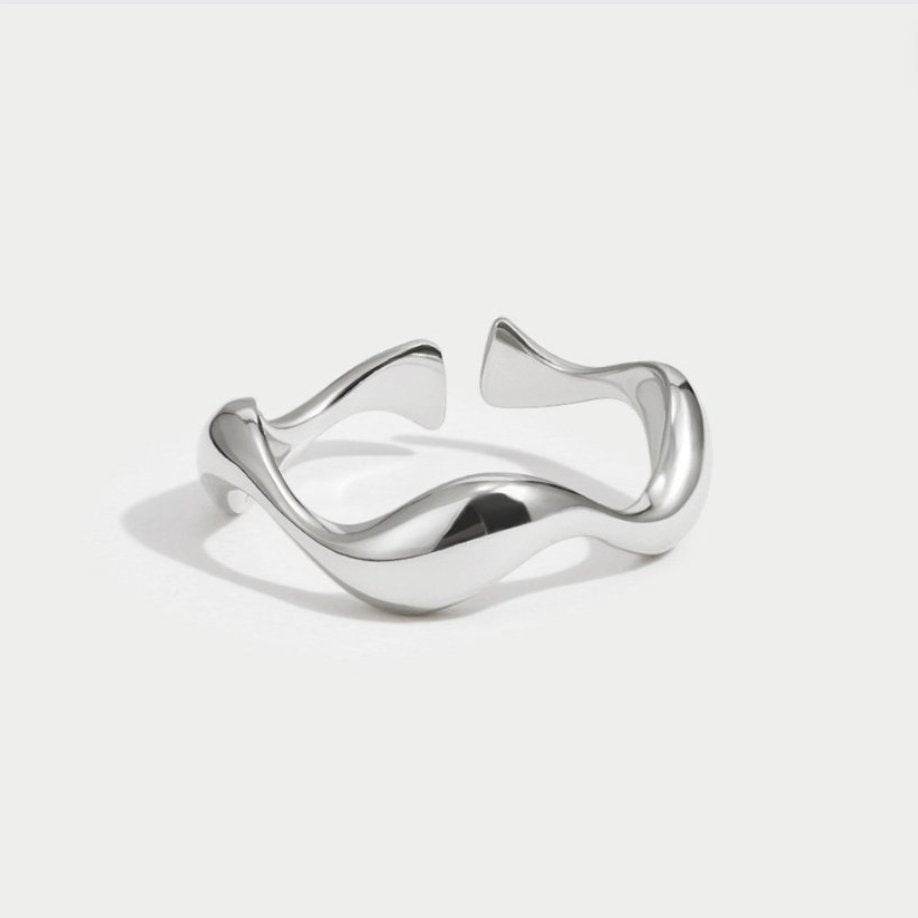 Anillo Ola de Plata