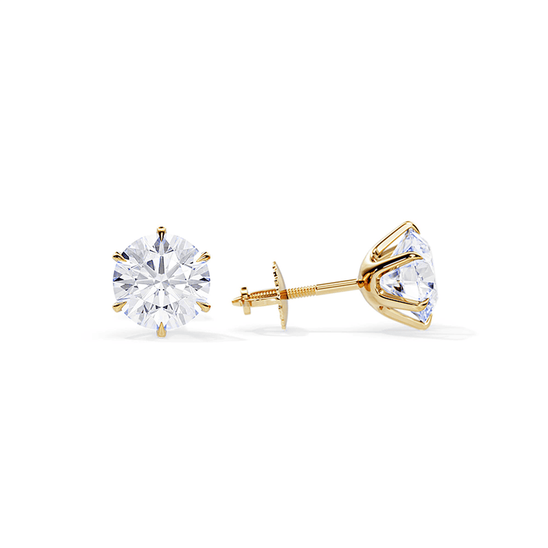 Elegantes Pendientes Tera de Oro Blanco