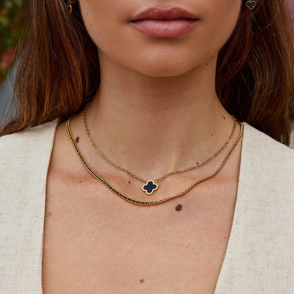 Collar de cadena de cuentas Sofia