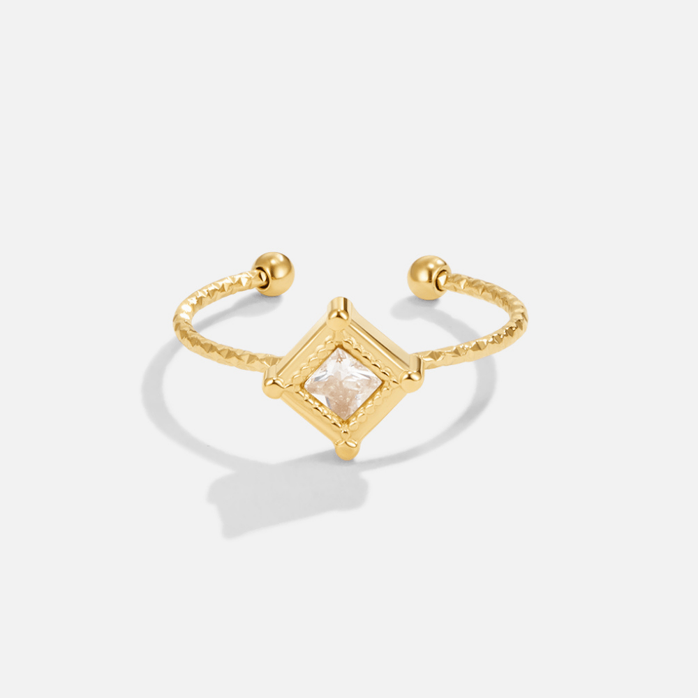 Anillo en forma de diamante Sofía