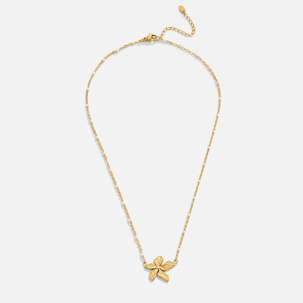 Collar de cuentas «Florecimiento primaveral»