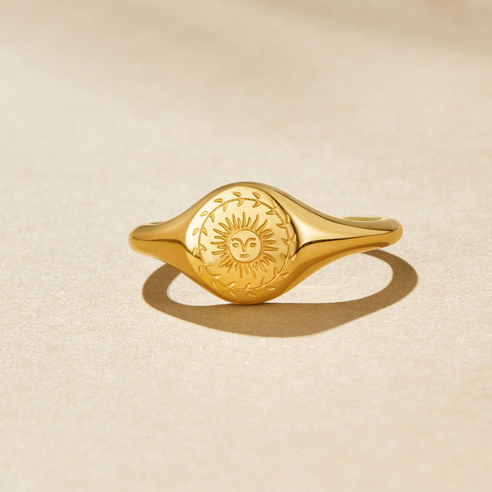Anillo de oro del solsticio de verano