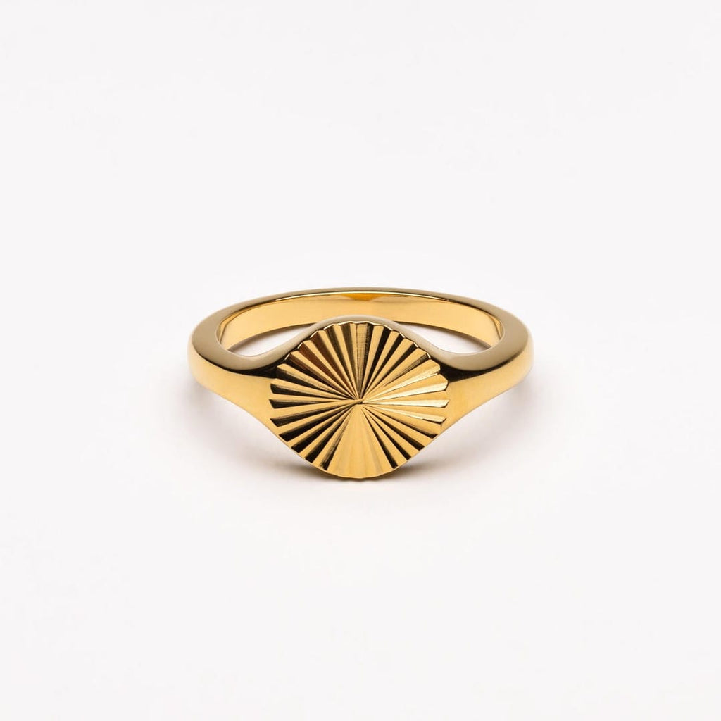 Anillo Círculo Solar en Oro o Plata