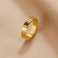 Anillo Talia Negro Oro