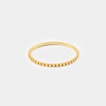Anillo apilable fino Luna