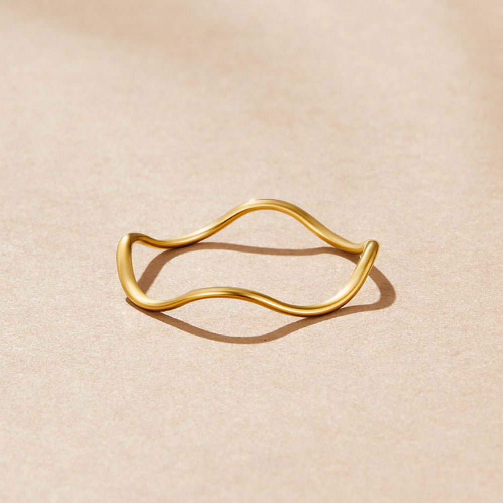 Anillo apilable Tina Gold