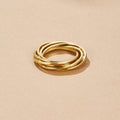 Anillo de oro retorcido Mia